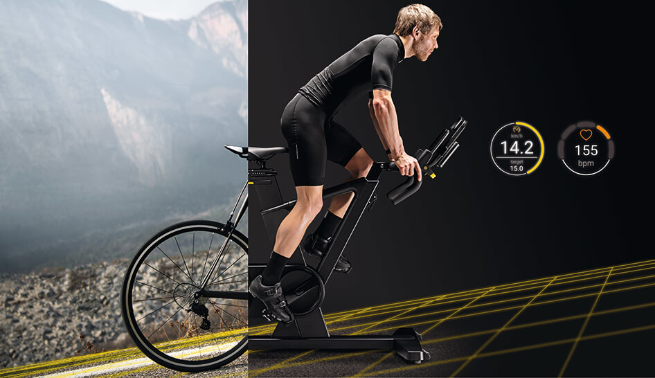 Equipment Technogym Skillbike Hill Riding Column