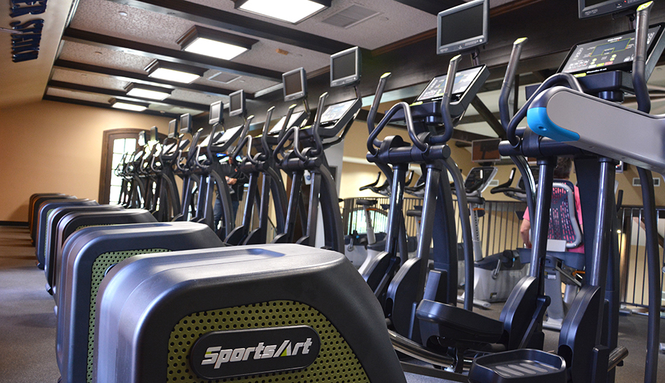 Facilities Sports Art Fitness Install 2 limited use column