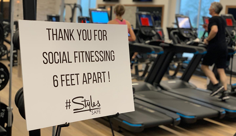 Facilities styles studio fitness facebook post column