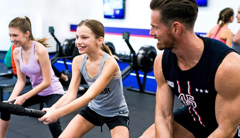 Fitness programming HIIT F45 for kids column