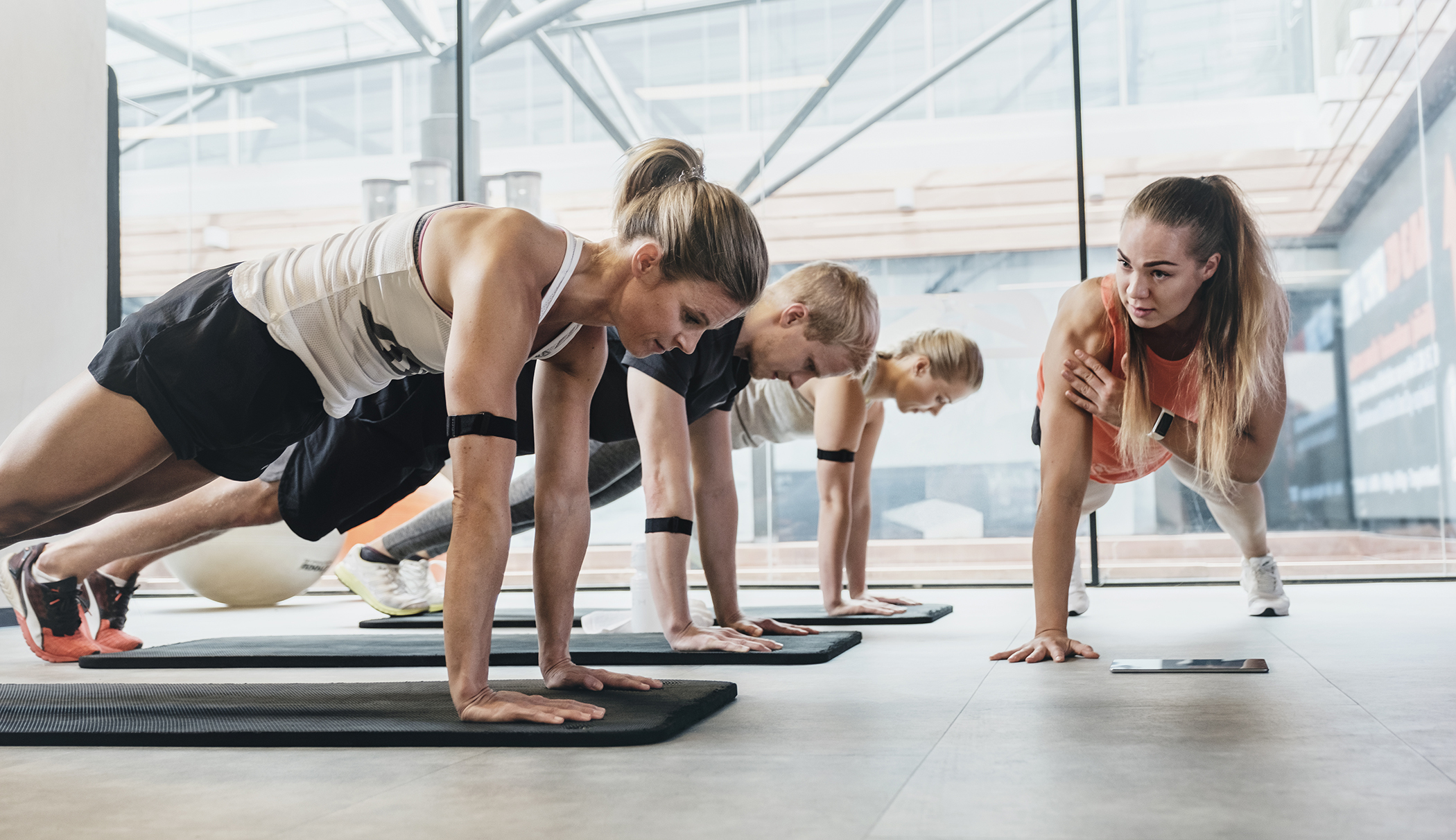 Technology polar pushup group column